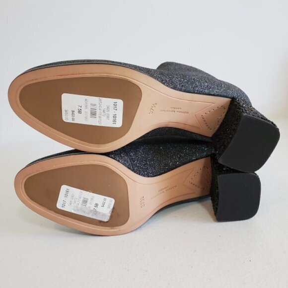 Sophia Webster 'Stella' Crushed Glitter & Crystal Booties, Pewter - Picture 10 of 11